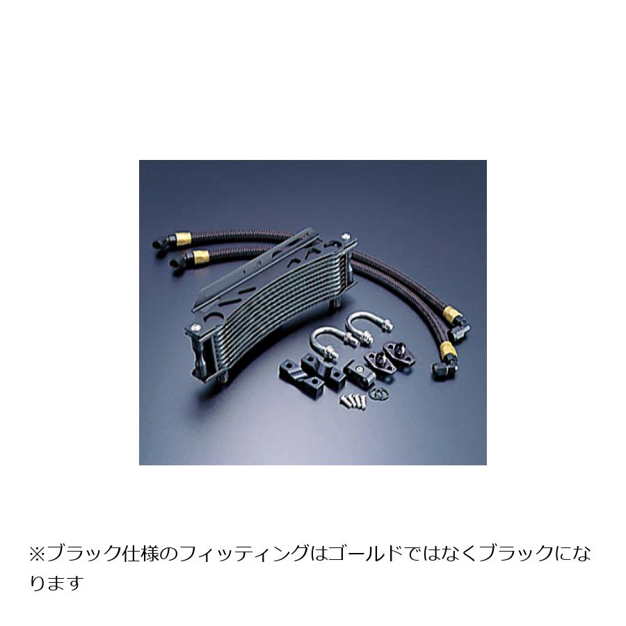 ACTIVE (アクティブ) OILクーラーKIT ラウンド #6 9-10R ブラック仕様 CB900F/CB1100F AC14031110B