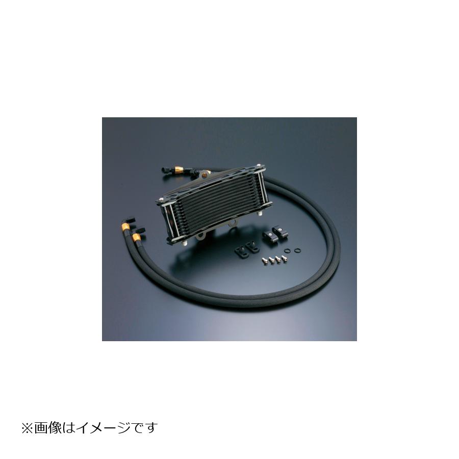 ACTIVE (アクティブ) OILクーラーKIT (サイド廻し) ラウンド#6 9-13R ブラック仕様 ZEPHYR400/X [サーモ対応] AC14037813BC
