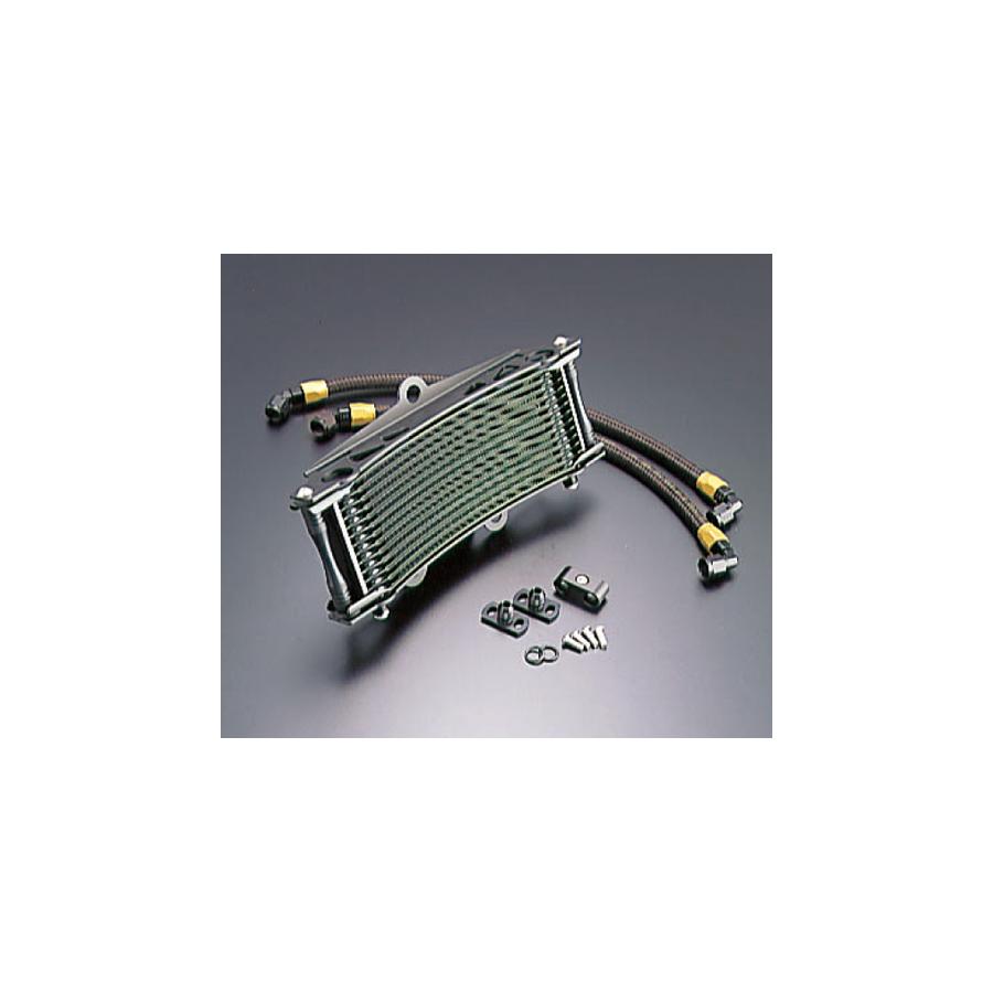 ACTIVE (アクティブ) OILクーラーKIT ラウンド #6 9-13R ブラック仕様 ZEPHYR400/X/750/ZR-7 AC14037913B