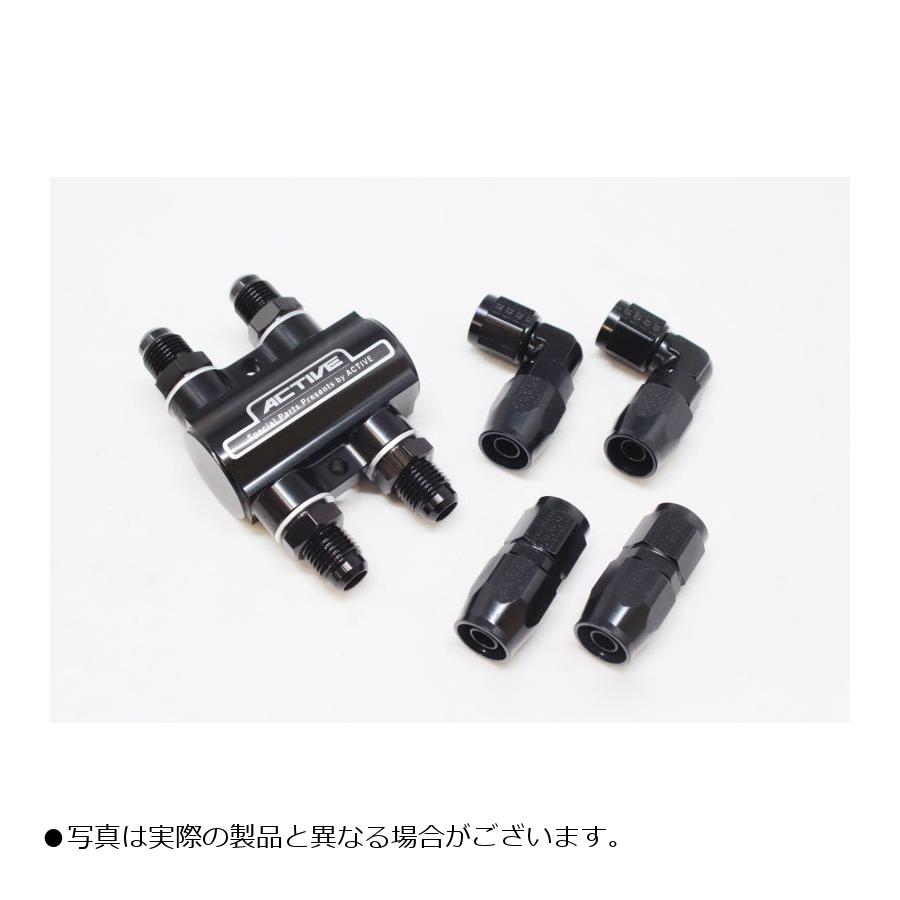 ACTIVE(アクティブ) サーモスタットキット #6 ブラック STFITx2個 90FITx2個付 1342516