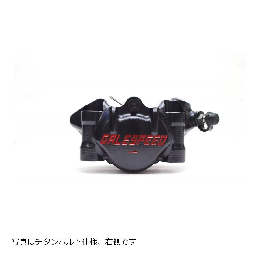 GALE SPEED (ゲイルスピード) エラボレート フロント2Pキャリパー 左 φ34 SMCボルト仕様 ブラック