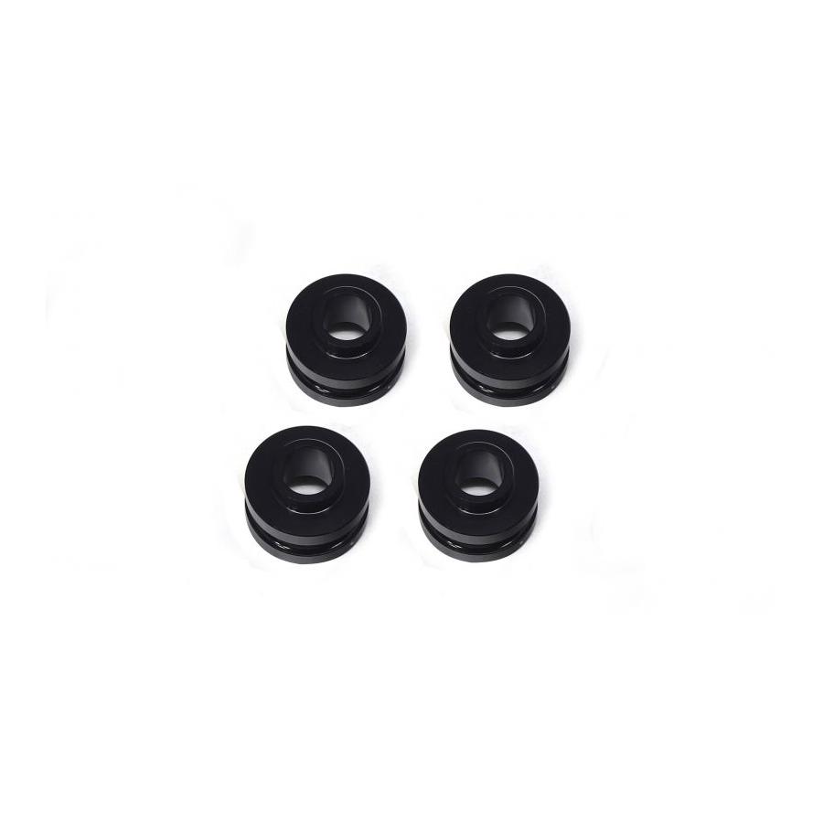 GALE SPEED (ゲイルスピード) オフセットカラー 12.5mm ブラック 4個入 表凸/裏凹 29000235B