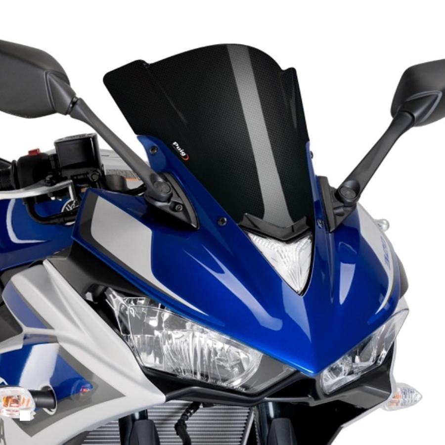 Puig (プーチ) レーシングスクリーン カーボン.P YZF-R25 7649C