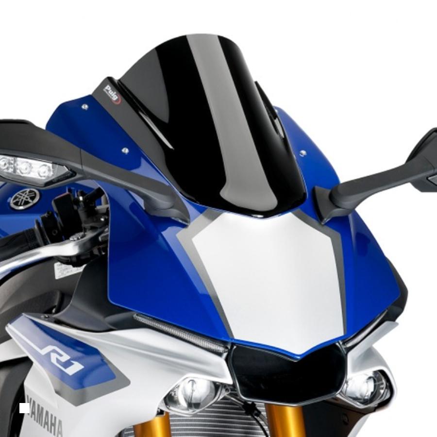Puig (プーチ) スクリーン レーシング ブラック YZF-R1 7648N