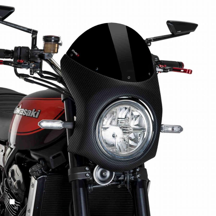 Puig (プーチ) レトロフェアリング ブラック/カーボンP Z900RS 9596N