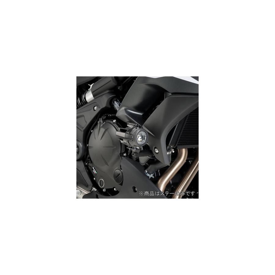 Puig (プーチ) フォグランプ アダプターSET ブラック VERSYS650 3156N