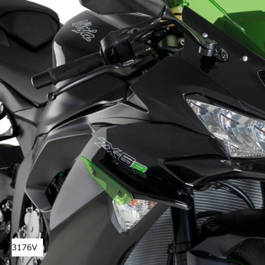 スポイラー ZX6R 19-23 サイドウイングレット に適合する ZX-6R に適合