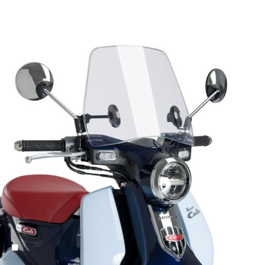 Puig (プーチ) ウインドシールド Trafic クリア SUPER CUB C125 3490W