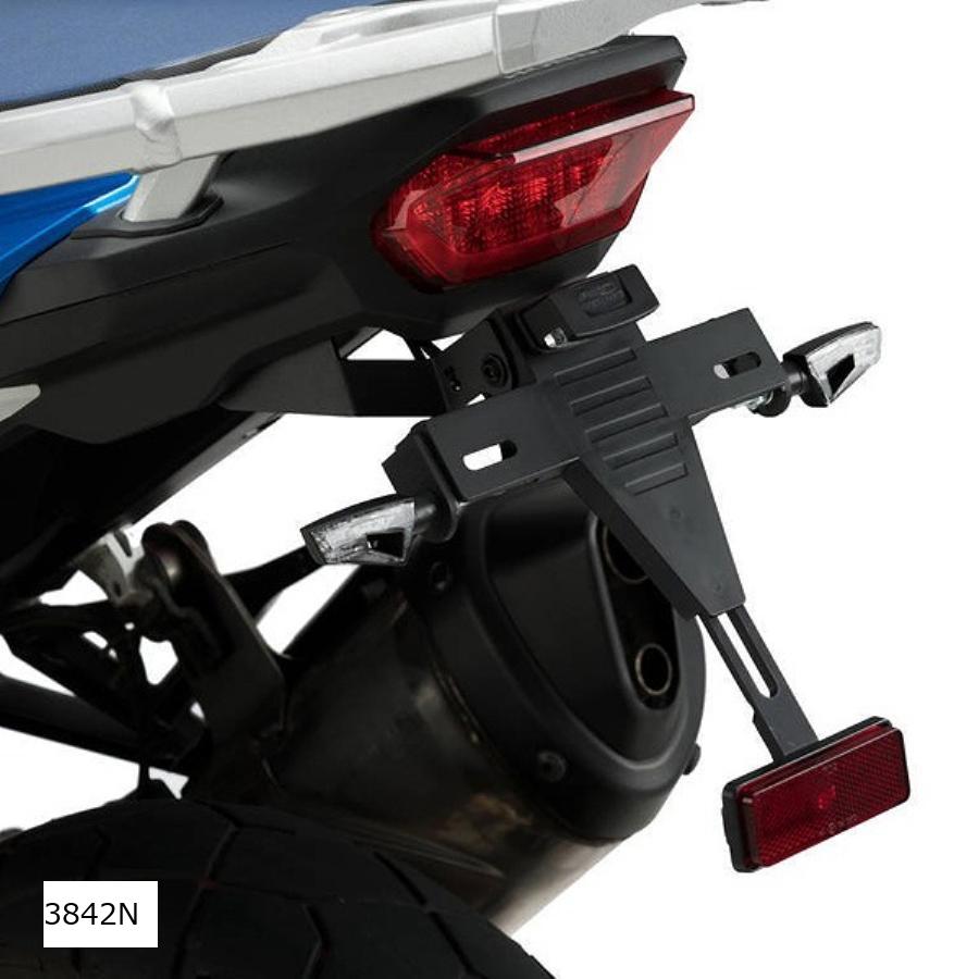Puig (プーチ) ライセンスサポート ブラック CRF1100L AFRICA TWIN/ ADVENTURE SPORTS 3842N