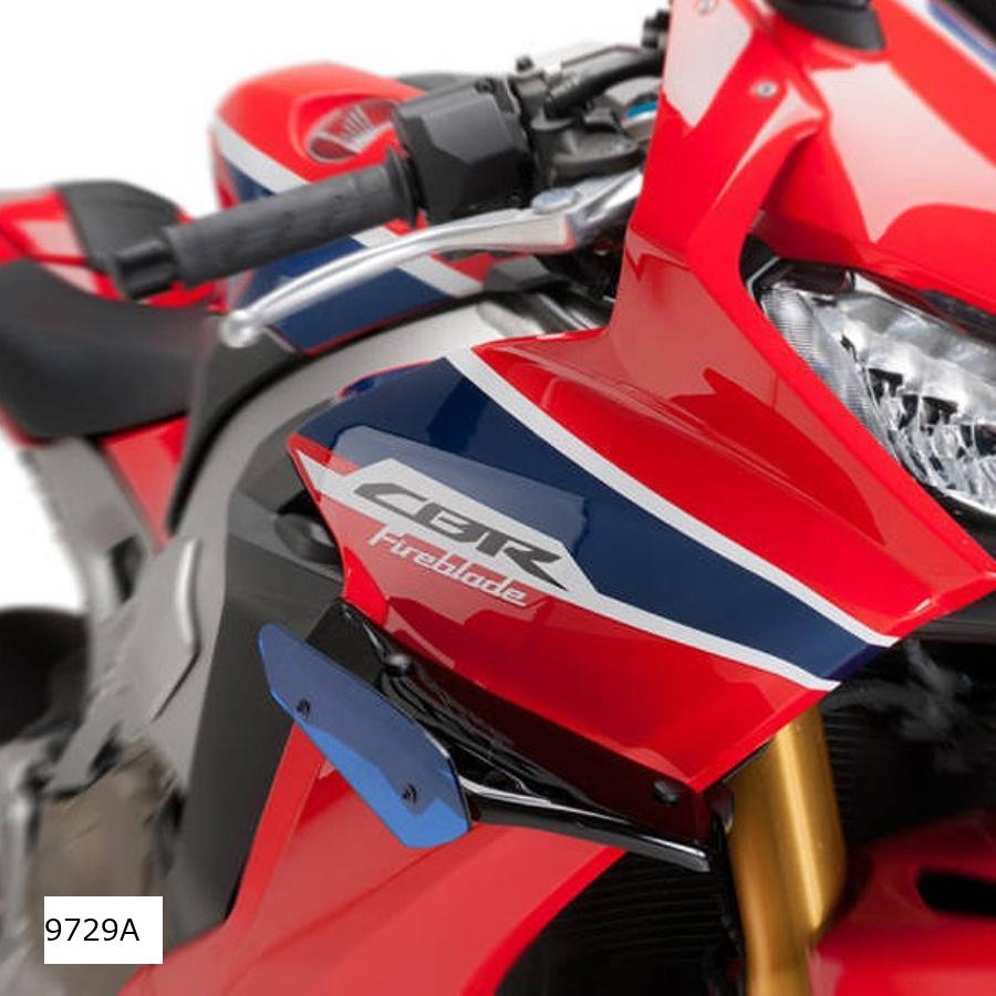 Puig (プーチ) サイドダウンフォーススポイラー ブルー CBR1000RR/SP/SP2 9729A