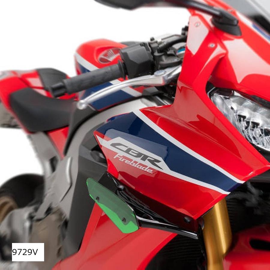 Puig (プーチ) サイドダウンフォーススポイラー グリーン CBR1000RR/SP/SP2 9729V