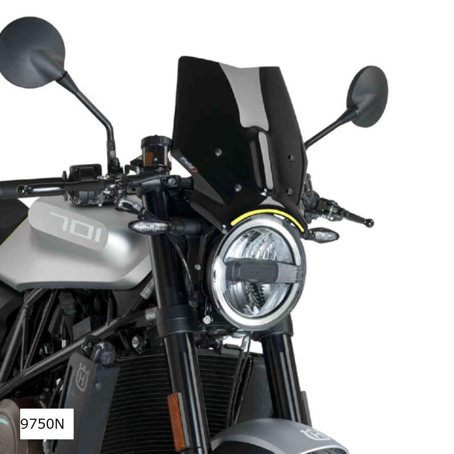 Puig (プーチ) ニュージェネレーションNKSPORT ブラック Husqvarna VITPILEN 701 9750N
