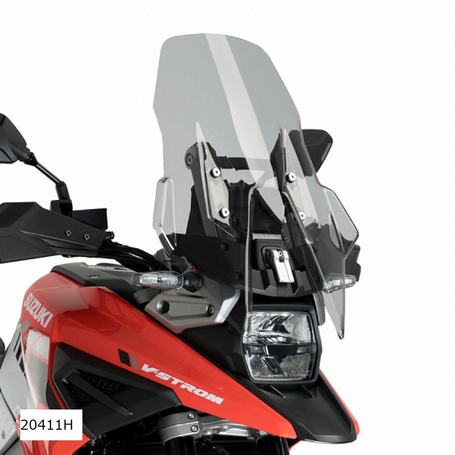 Puig (プーチ) ツーリングスクリーン スモーク DL1050 V-STROM/DL 1050XT V-STROM 20411H