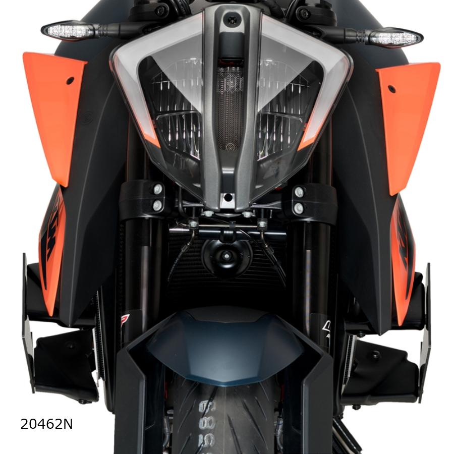Puig (プーチ) サイドダウンフォーススポイラー ブラック 1290 SUPERDUKE R 20462N