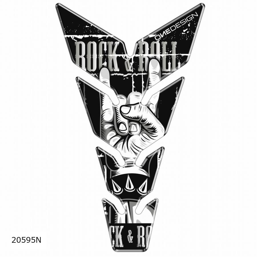 Puig (プーチ) タンクパッドROCK＆ROLL ブラック 汎用 20595N