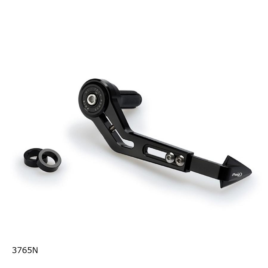Puig (プーチ) ブレーキレバープロテクター ブラック 汎用 (BRAKE LEVER PROTECTOR) 3765N