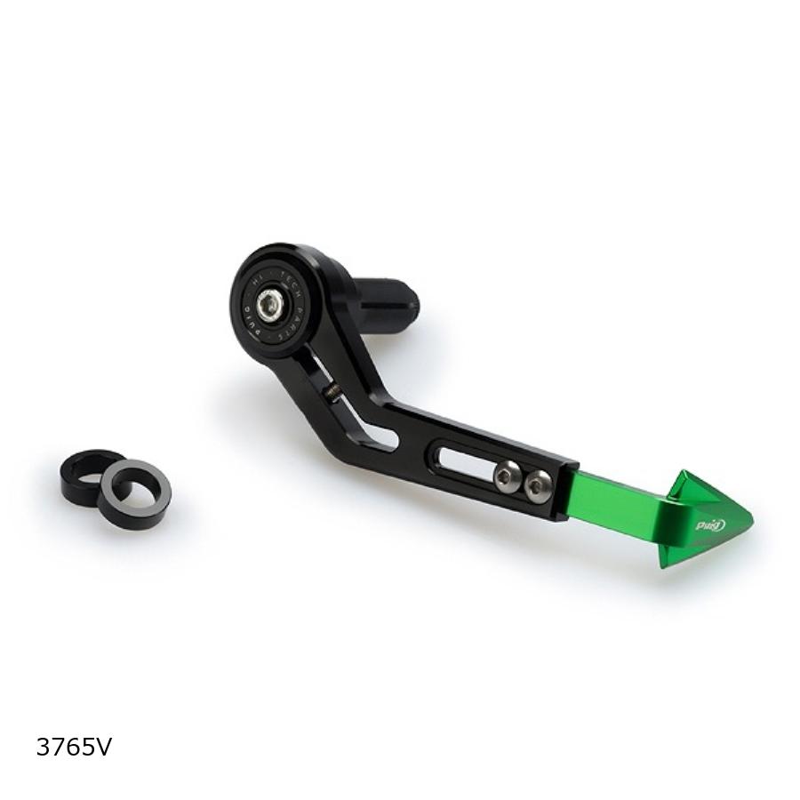 Puig (プーチ) ブレーキレバープロテクター グリーン 汎用 (BRAKE LEVER PROTECTOR) 3765V