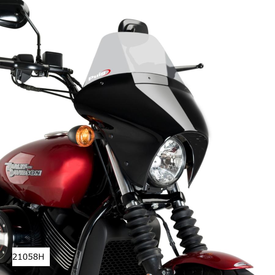 Puig (プーチ) ウインドシールド バットウイング SML (TOURING) スモーク STREET 750 XG750 21058H