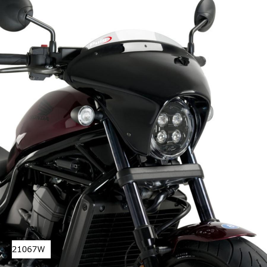 Puig (プーチ) ウインドシールド バットウイング SML (SPORT) クリアCMX 1100 REBEL 21067W