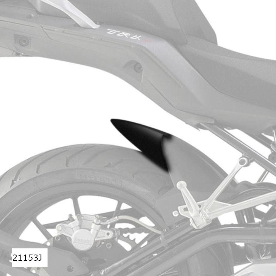 Puig (プーチ) エクステンドフェンダー(リヤ) ブラック BENELLI 502C/BENELLI TRK 502/X・ABS樹脂 21153J