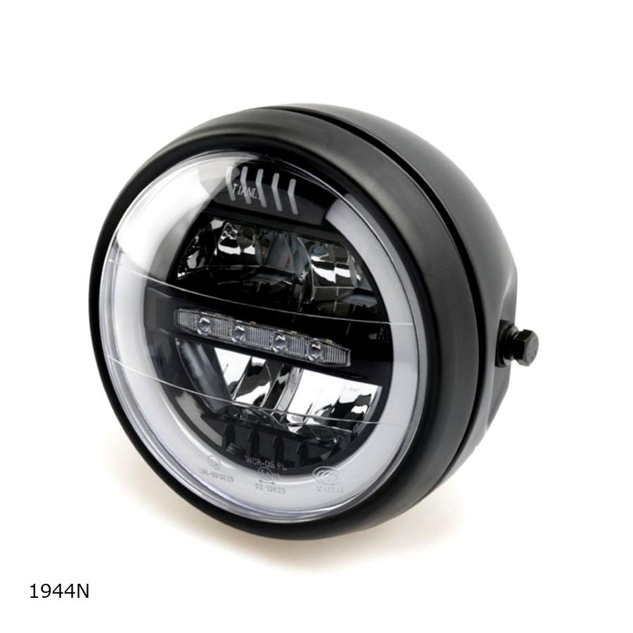 Puig (プーチ) LUMEN LEDヘッドライト ブラック 汎用(LED HEADLIGHT) 1944N