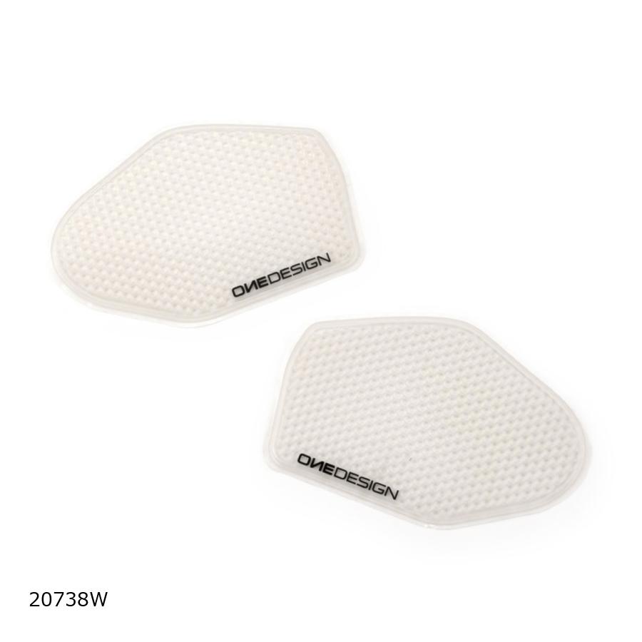 Puig (プーチ) サイドタンクパッド クリア NINJA650 (SIDE TANK PADS) 20738W
