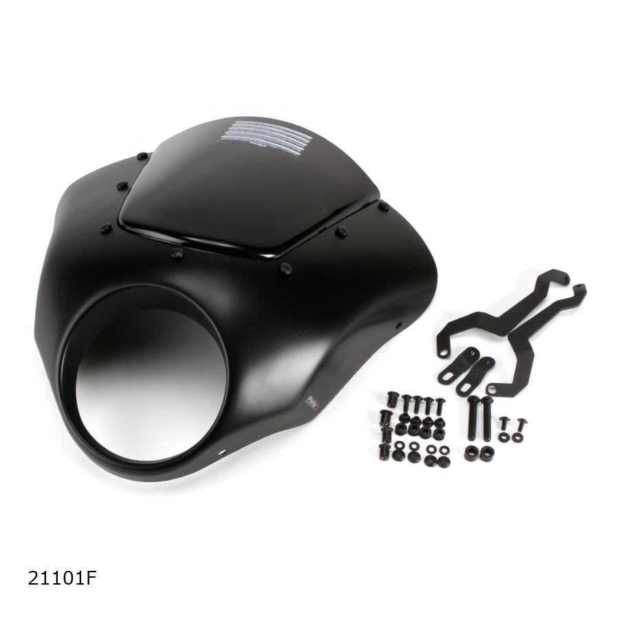 Puig (プーチ) セミフェアリング ダークナイト マッドブラック/ダークスモーク CMX 500 REBEL/250 REBEL 21101F