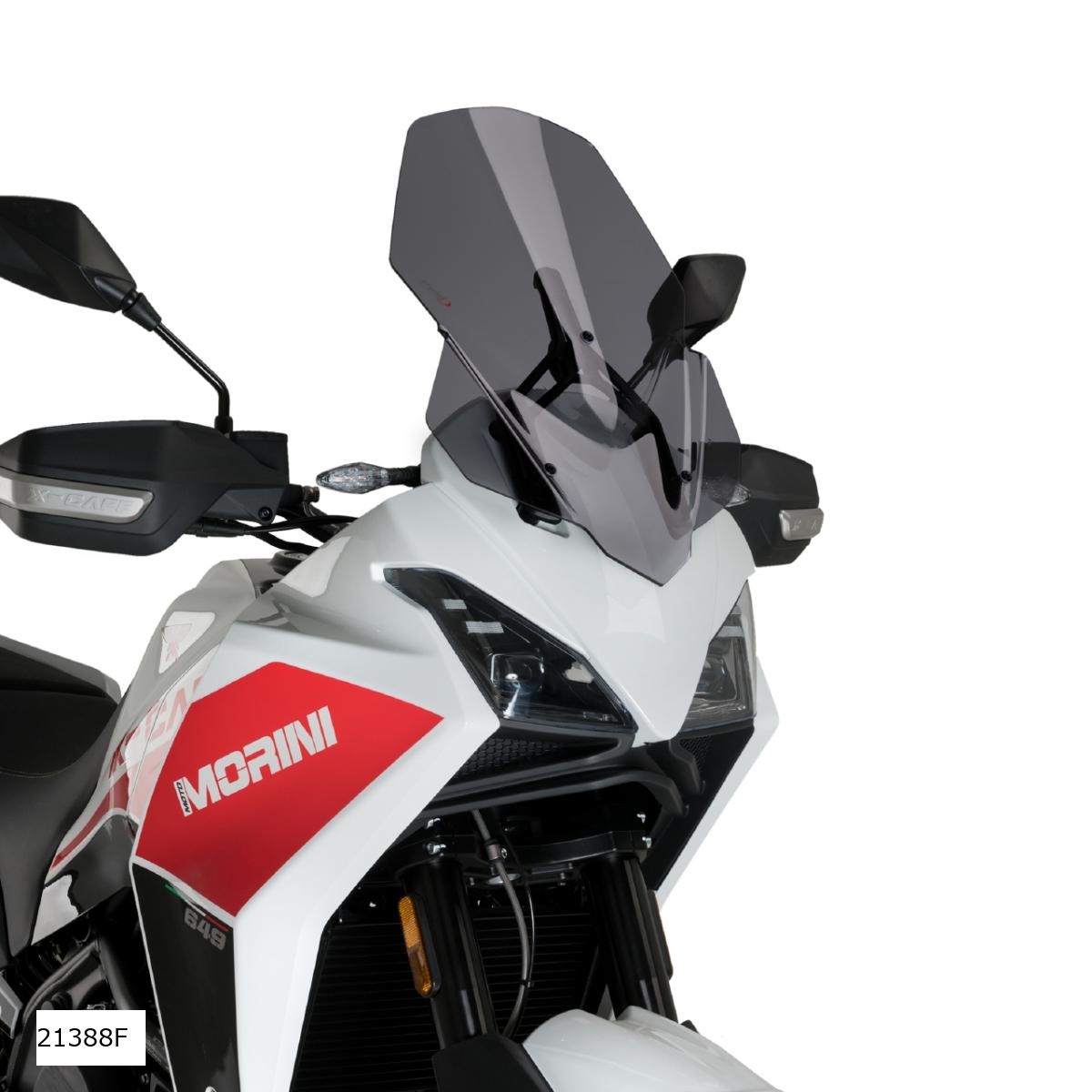 Puig (プーチ) ツーリングスクリーン ダークスモーク MOTO MORINI X-CAPE 21388F