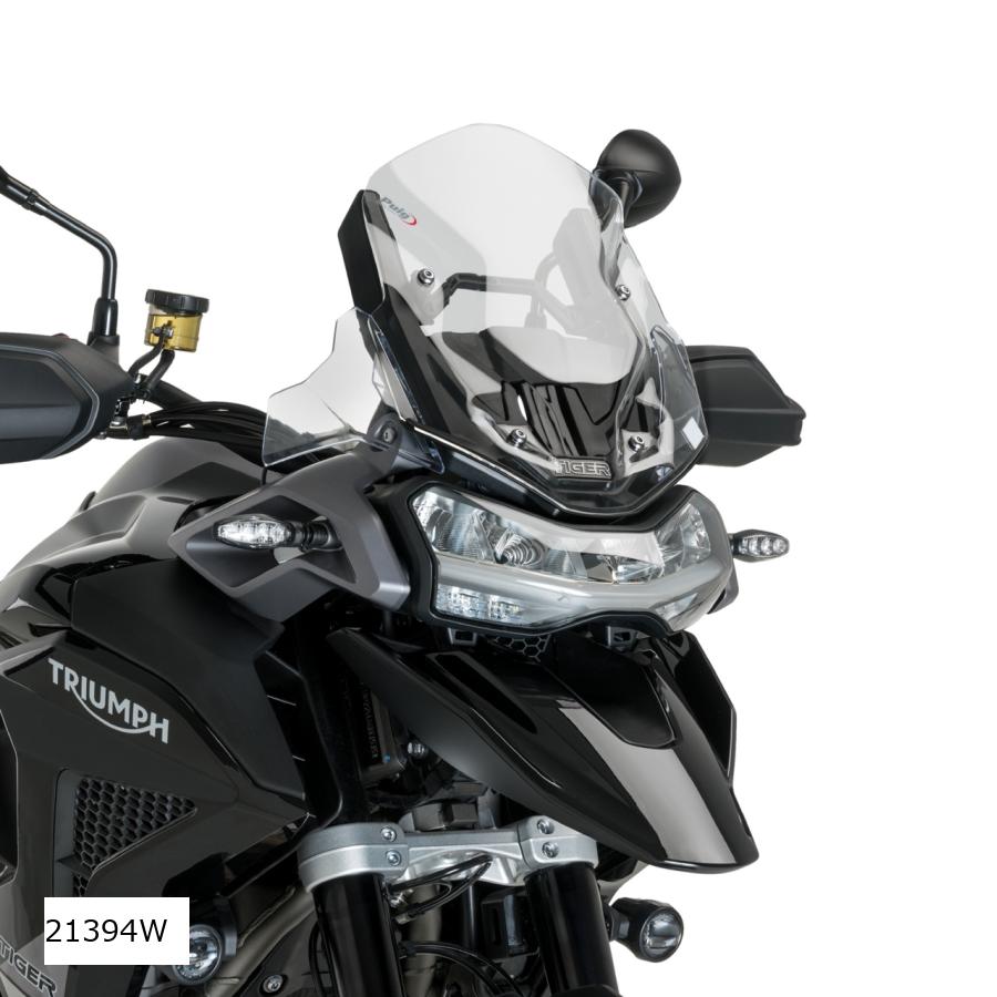 Puig (プーチ) スポーツスクリーン クリア TIGER 1200 GT/GT PRO/GT EXPLORER/RALLY PRO 21394W