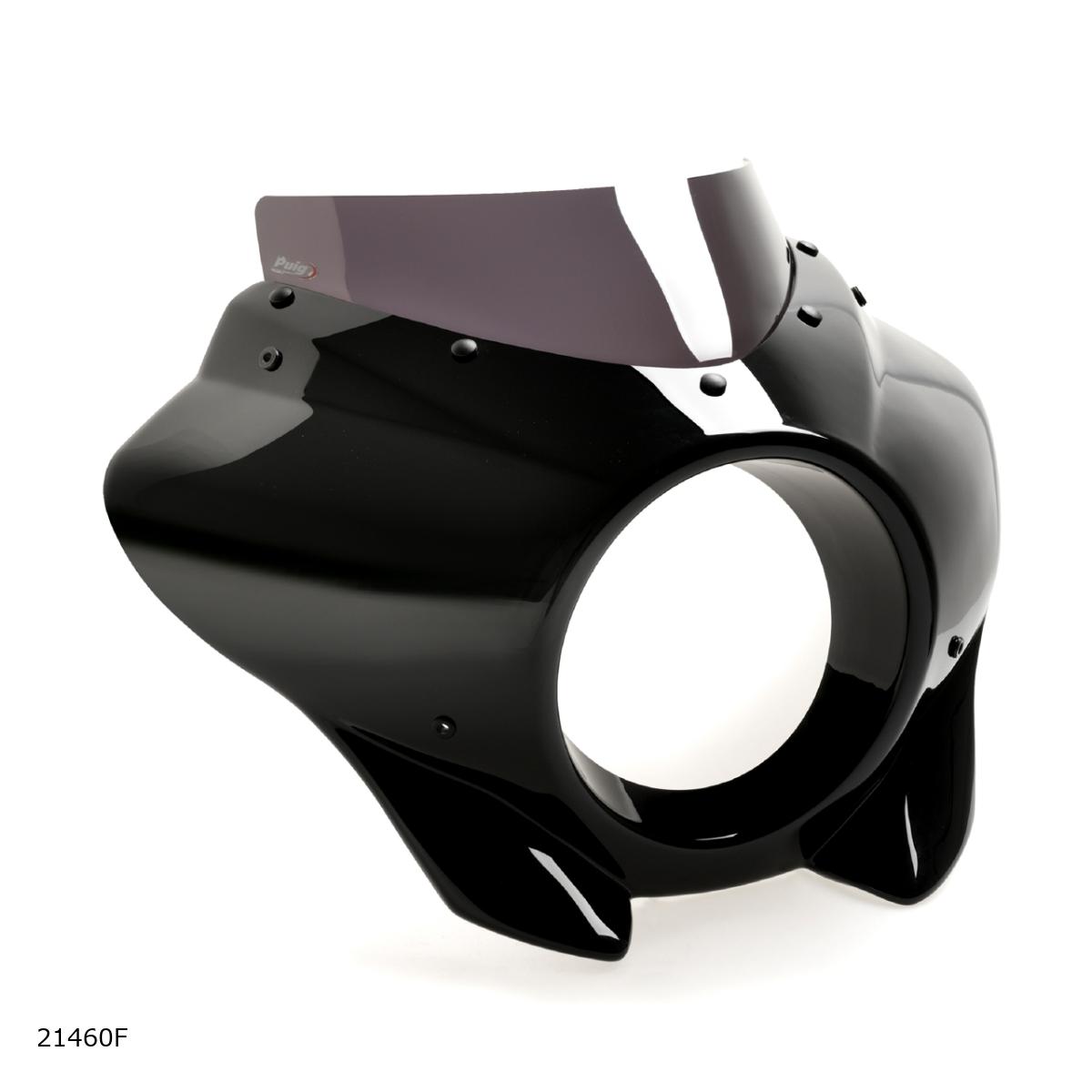 Puig (プーチ) セミフェアリング ミラージュ スポーツ グロスブラック/ダークスモーク CMX 1100 REBEL 21460F