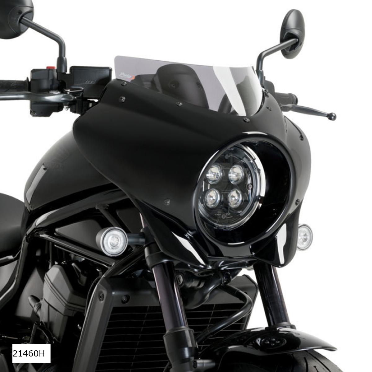 Puig (プーチ) セミフェアリング ミラージュ スポーツ グロスブラック/スモーク CMX 1100 REBEL 21460H
