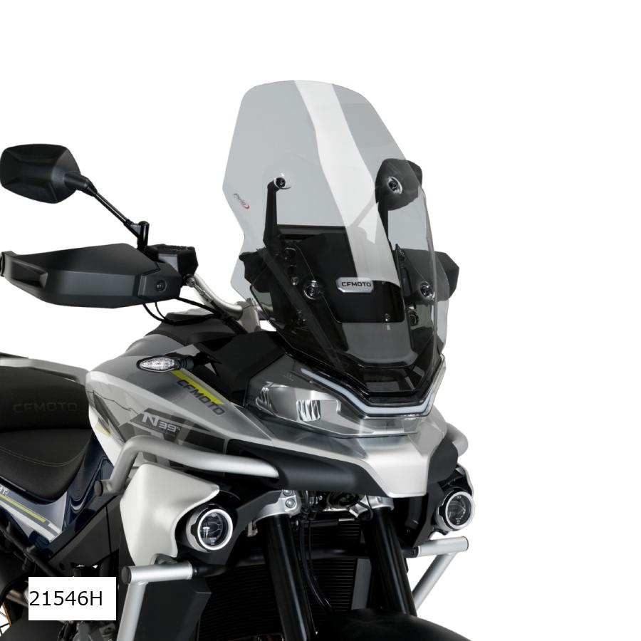 Puig (プーチ) ツーリングスクリーン スモーク CFMOTO 800 MT SPORT /TOURING 21546H