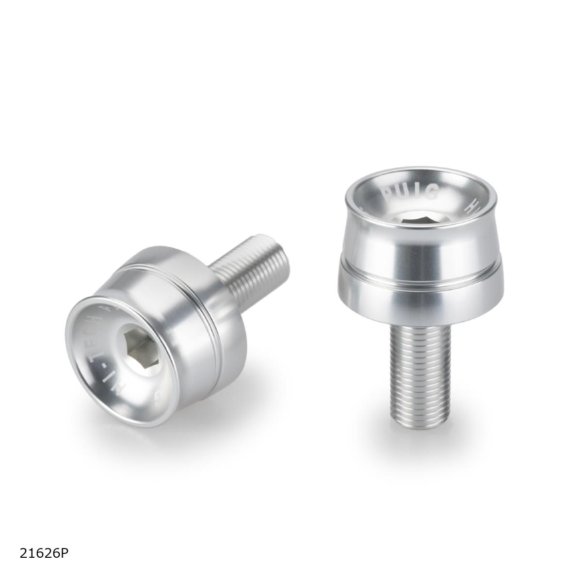 Puig (プーチ) バーエンド スピード M12/125 シルバー (Bar Ends Speed Model) 21626P