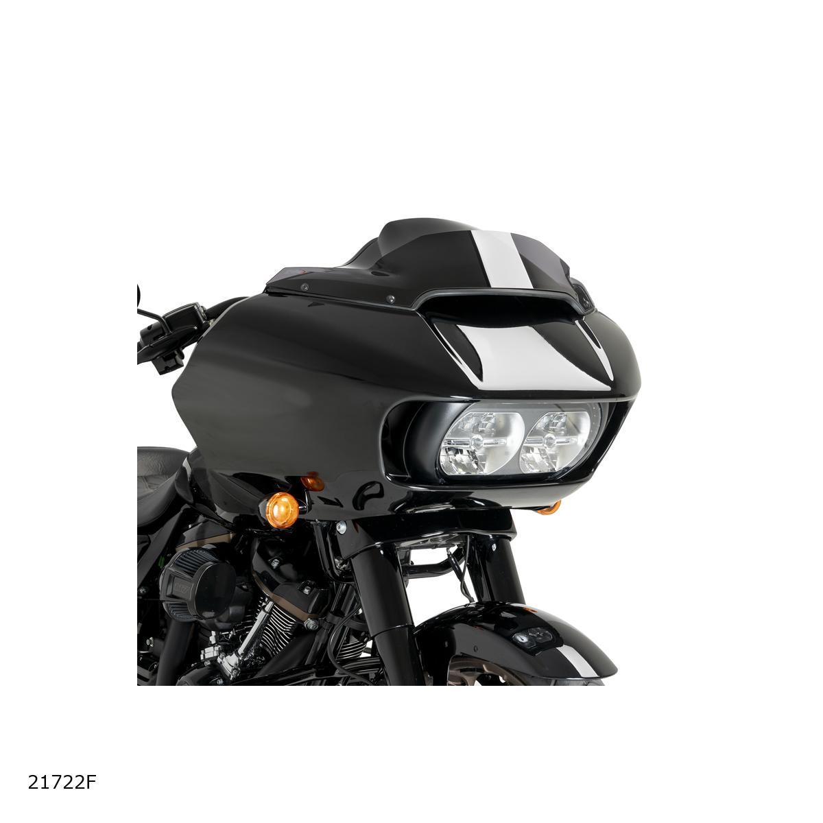 Puig (プーチ) ハイロードスクリーン SPORT ダークスモーク ROAD GLIDE ST FLTRXST/ROAD GLIDE ULTRA FLTRU 21722F