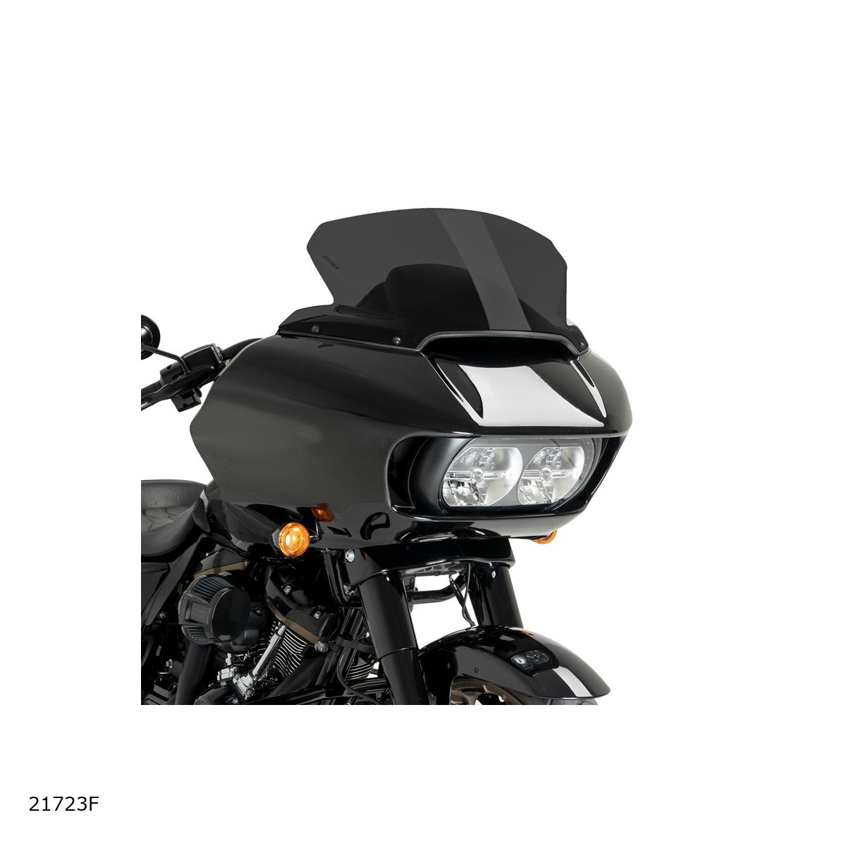 Puig (プーチ) ハイロードスクリーン TOURING ダークスモーク ROAD GLIDE ST FLTRXST/ROAD GLIDE ULTRA FLTRU 21723F