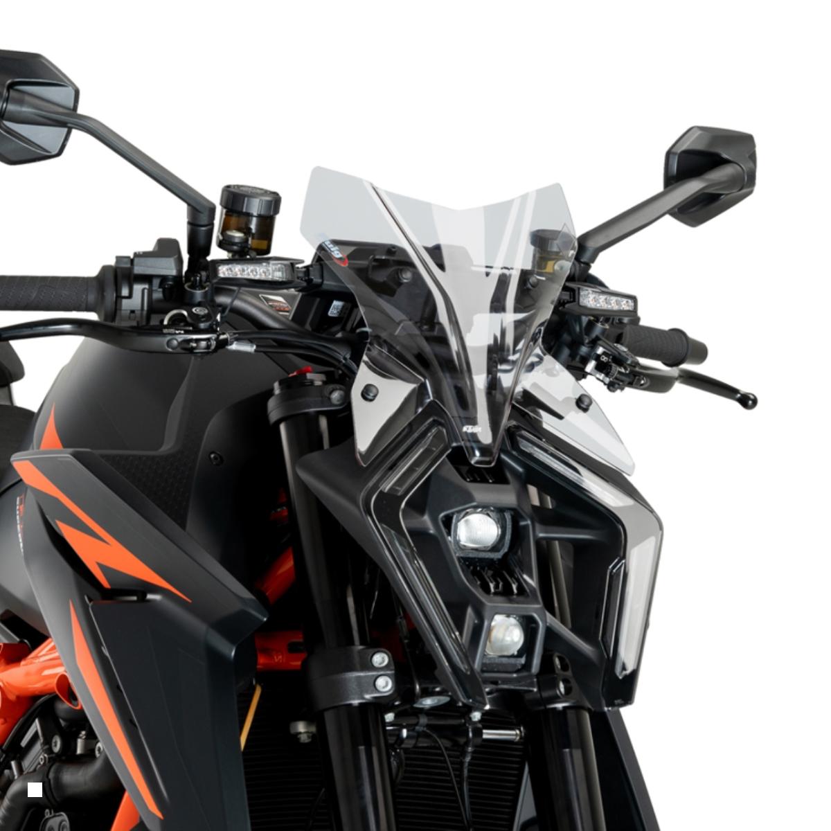Puig (プーチ) ニュージェネレーションNKスクリーン SPORT クリア KTM 1390 SUPER DUKE R / R EVO 21906W
