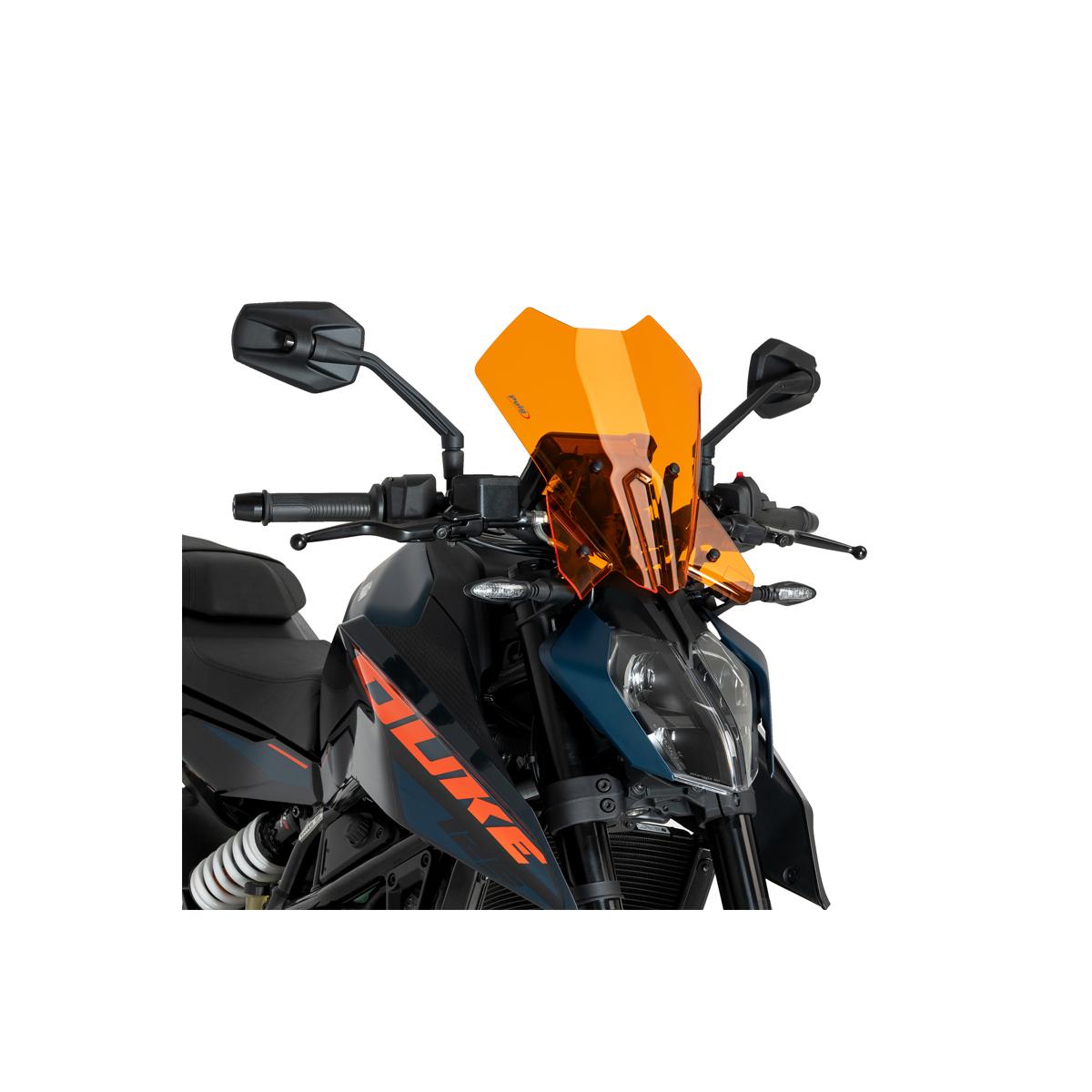 Puig (プーチ) ニュージェネレーションNKスクリーンTOURING オレンジ 125 DUKE/390DUKE 21998T
