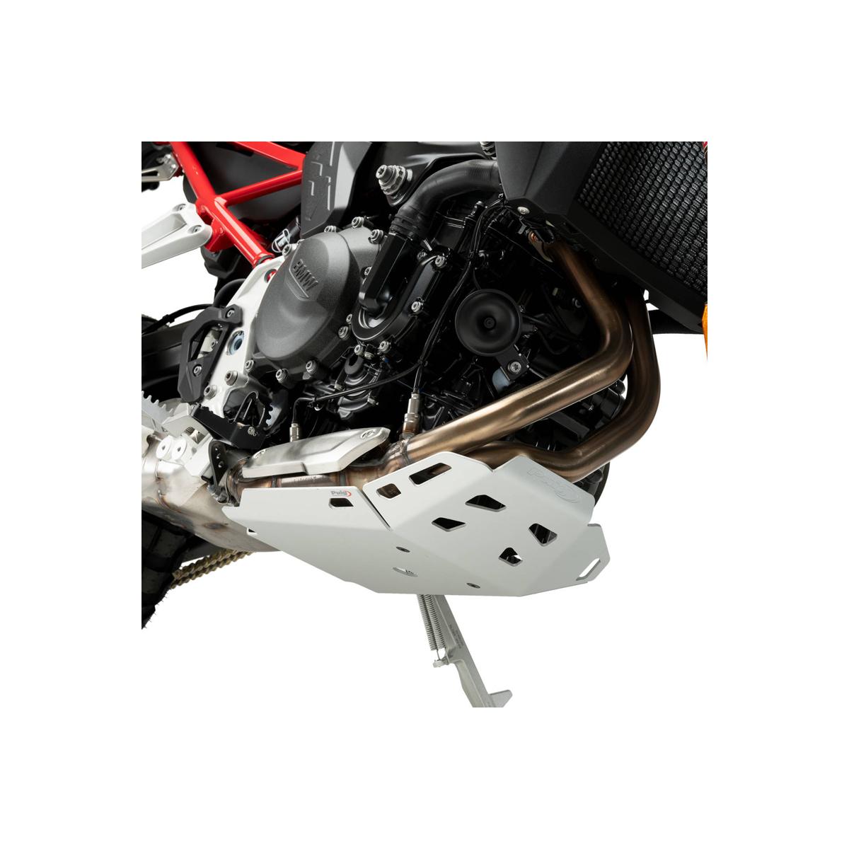 Puig (プーチ) アンダーガード(OIL CARTER GUARD)シルバー F750GS F850GS/ADV F900GS 22029P