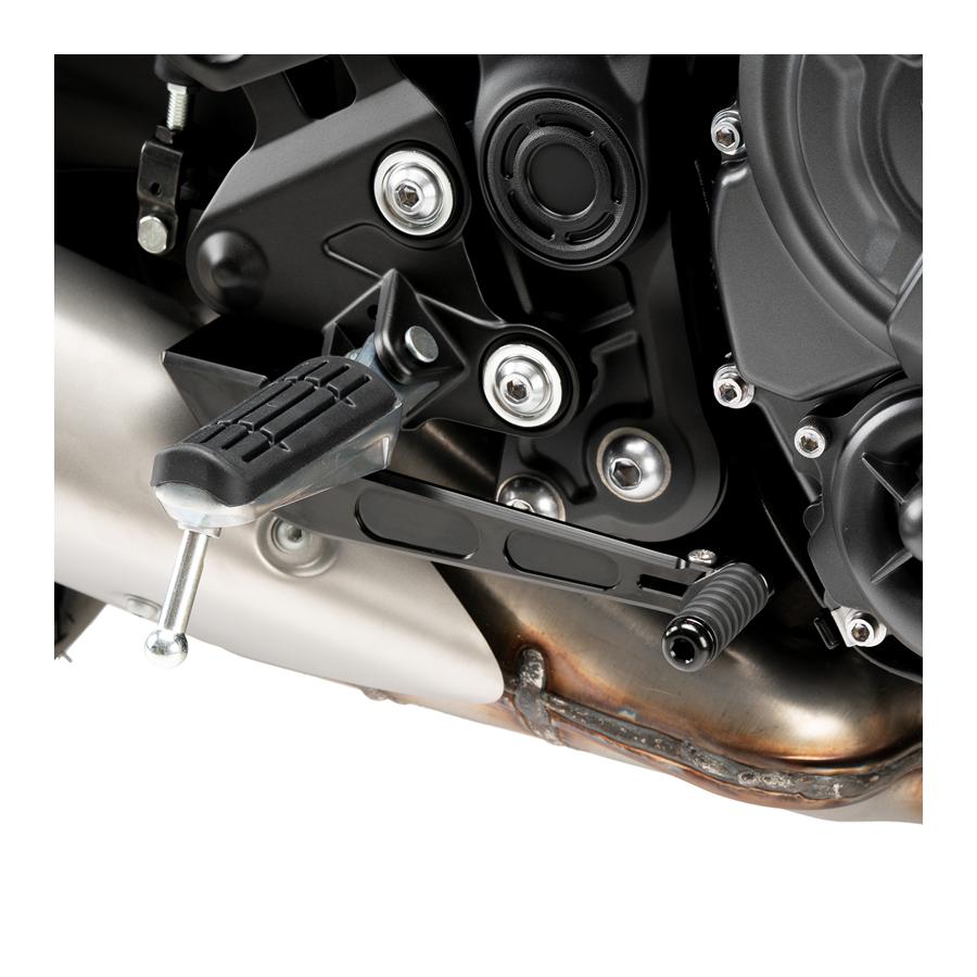 Puig (プーチ) アシャスタブルブレーキペダル ブラック MT-07/XSR700 21780N