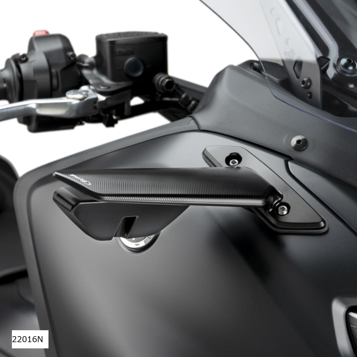 プーチ リヤビューミラー AILERON RIGHT ブラック T-MAX560/T-MAX560TECH MAX 22016N