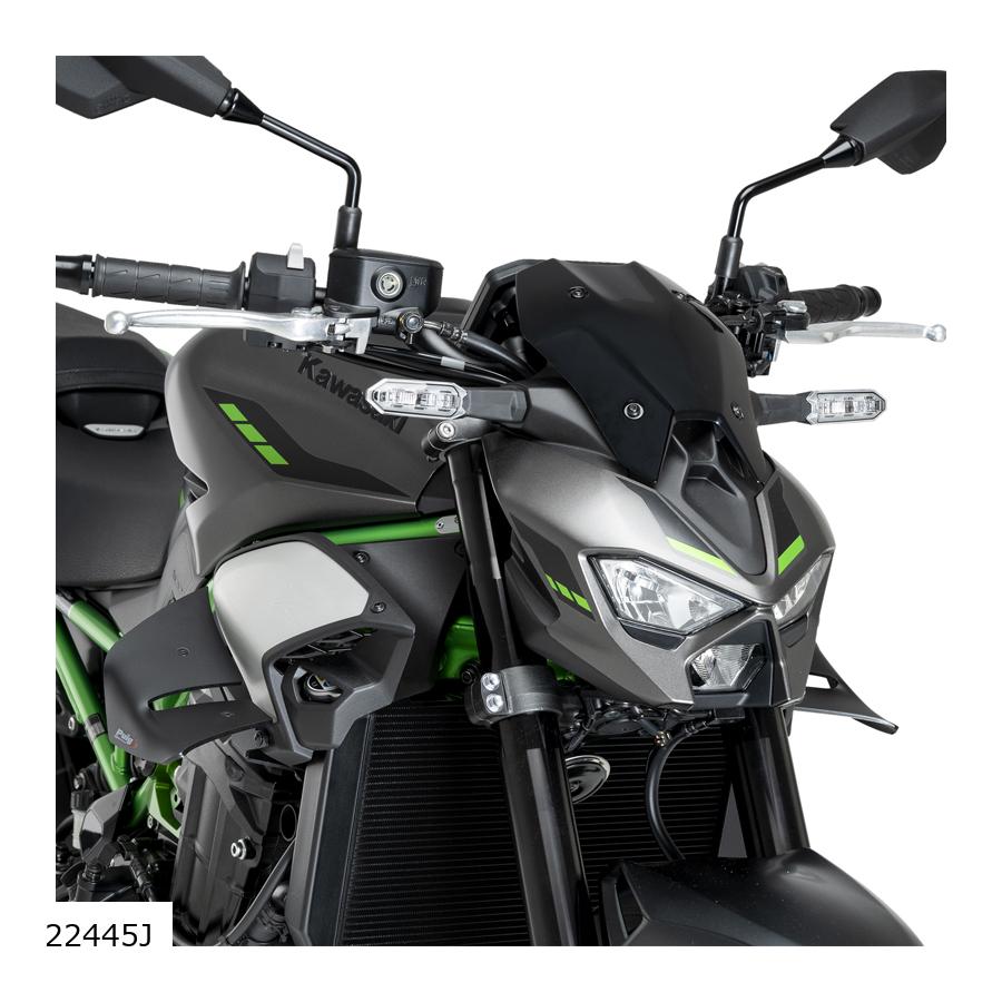 Puig (プーチ) スポイラーD12(SPOILERS D12) マットブラック Z900 /Z900SE 22445J