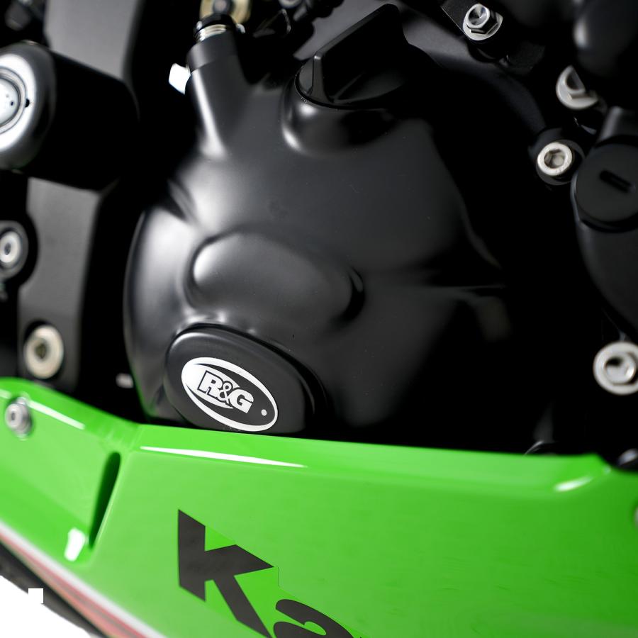 R&G (アールアンドジー) クラッチカバー ブラック ZX-6R/RR ZX-6R/636 RG-ECC0036BK