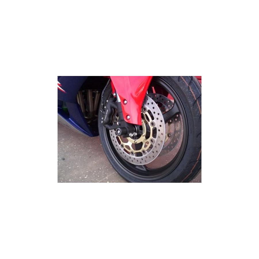 R&G (アールアンドジー) フォークプロテクター ブラック CBR600RR(05/06) RG-FP0029BK
