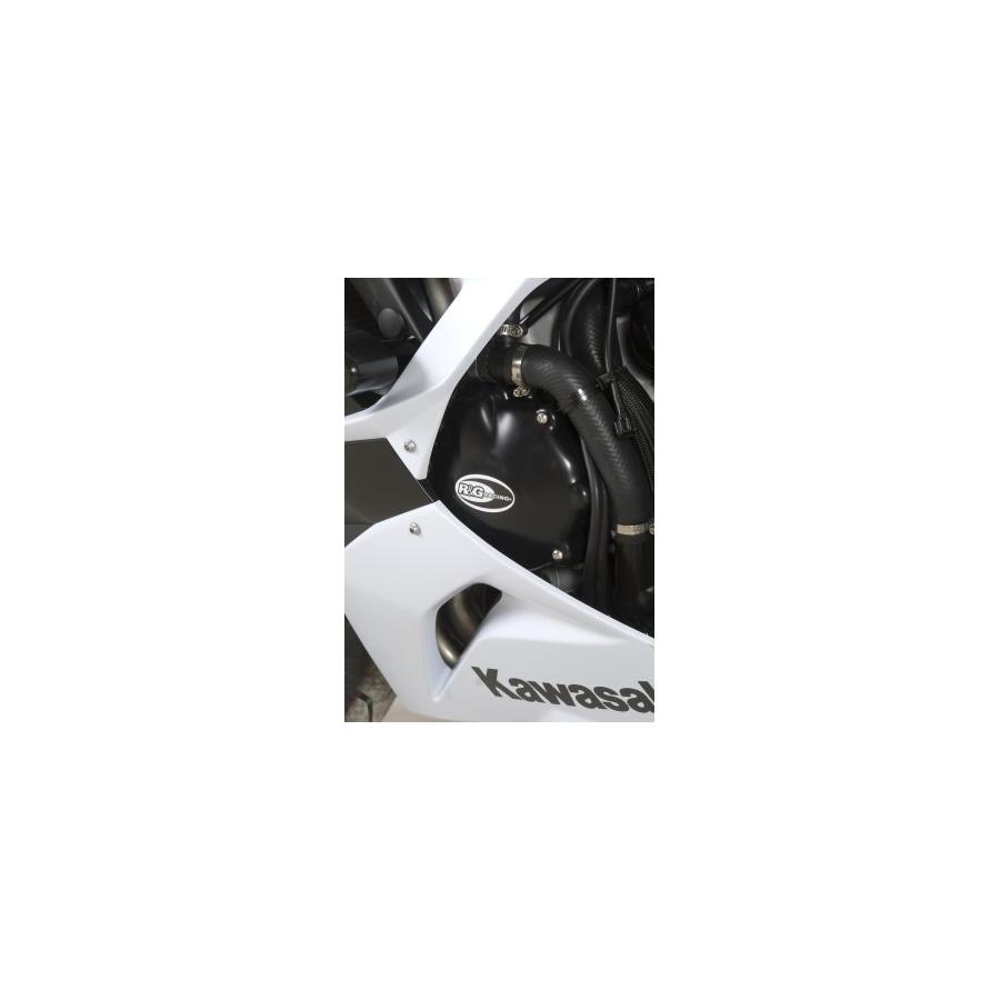 R&G (アールアンドジー) エンジンケースカバーセット ポリプロピレン ブラック ZX-6R/RR(09-12/13-) RG-KEC0020BK