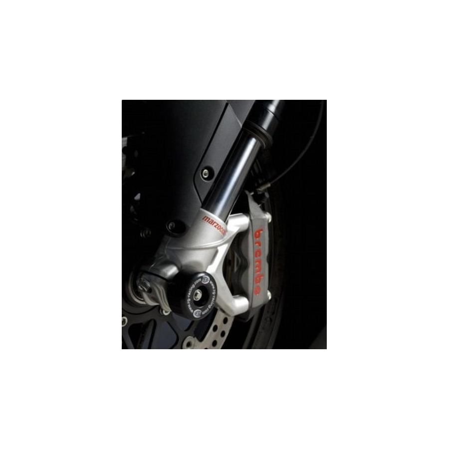 R&G (アールアンドジー) フォークプロテクター ブラック Marzocchi forks(マルゾッキ製フロントフォーク) F4(MY 10-) RG-FP0107BK