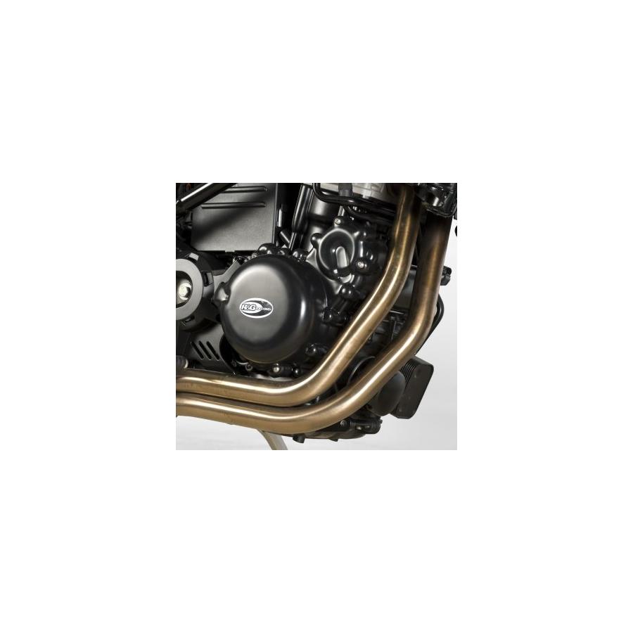 R&G (アールアンドジー) エンジンケースカバーセット ポリプロピレン ブラック NUDA900/R [ヌーダ] RG-KEC0039BK