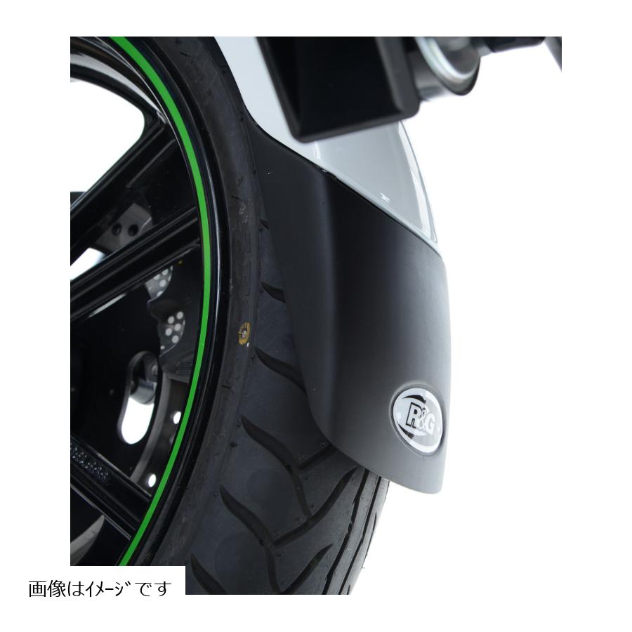 R&G (アールアンドジー) フロントフェンダーエクステンダー ブラック TRIUMPH Rocket3