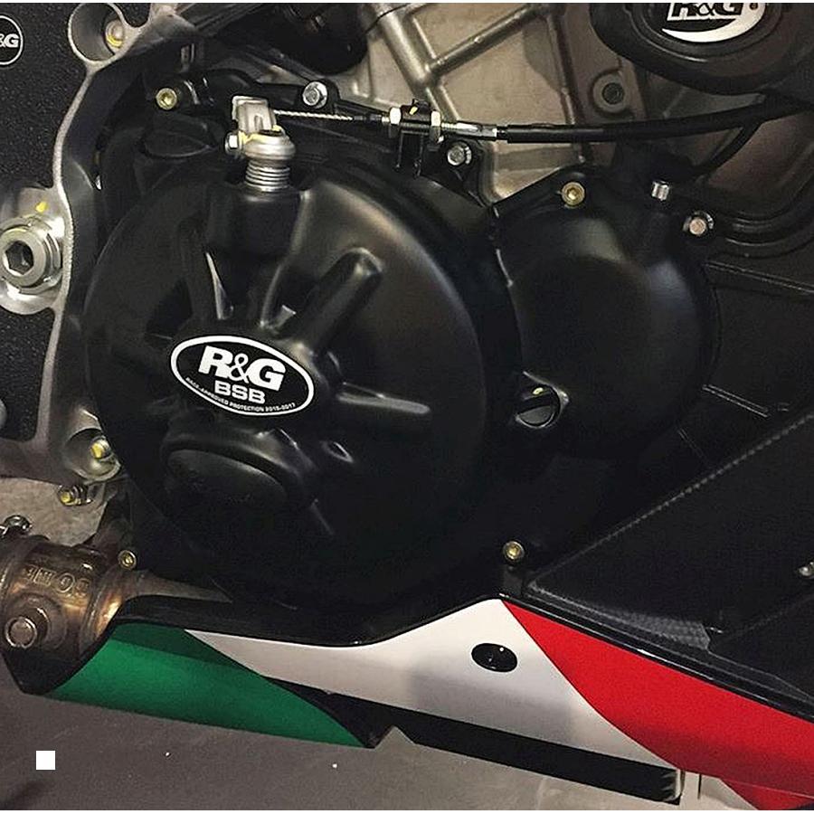 R&G (アールアンドジー) レーシング エンジンケースカバーセット ポリプロピレン ブラック RSV4 RR RSV4 RF RG-KEC0081R 28,050円