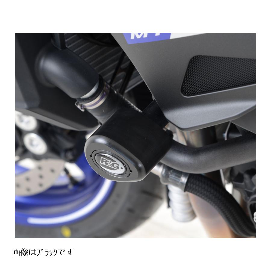 R&G (アールアンドジー) エアロクラッシュプロテクター ホワイト MT-10