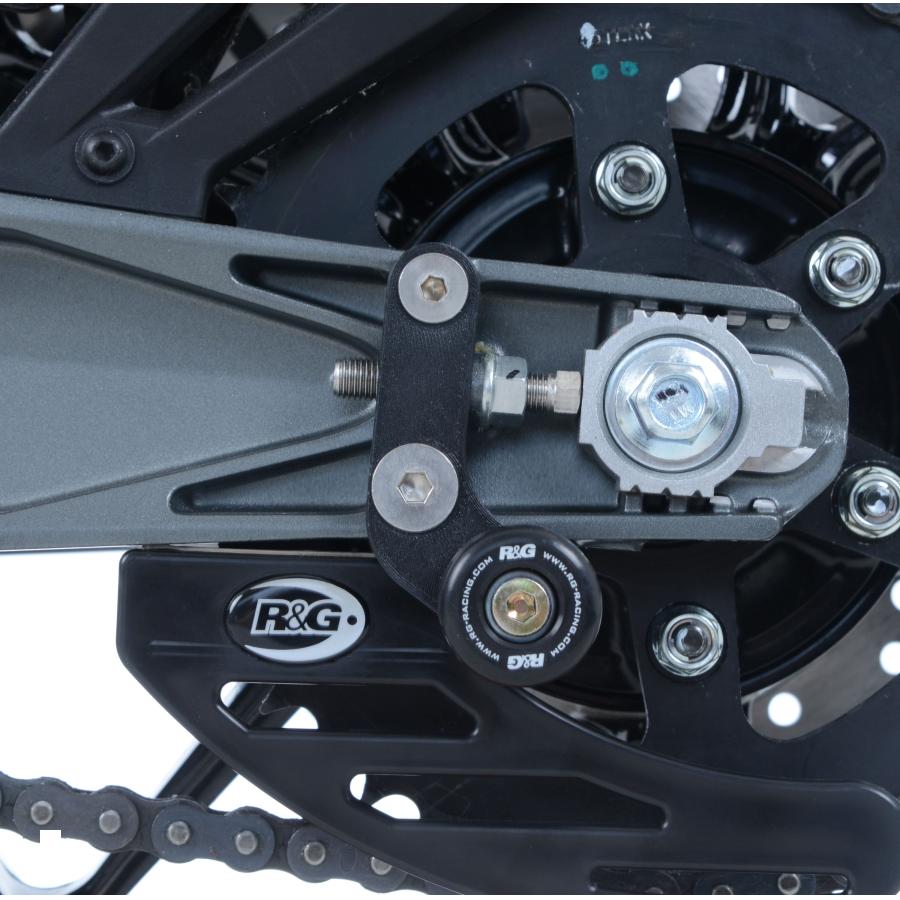 アールアンドジー,オフセットコットンリール,BLK,KTM,RC125/390,17-・DUKE125/390,17-,RG-CR0063BK